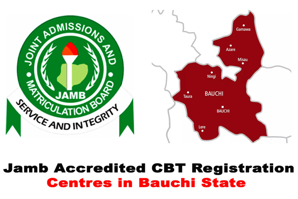 JAMB Accredited CBT Registration Centres in Bauchi State 2022