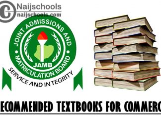JAMB Recommended Textbooks for Commerce 2023 Exam
