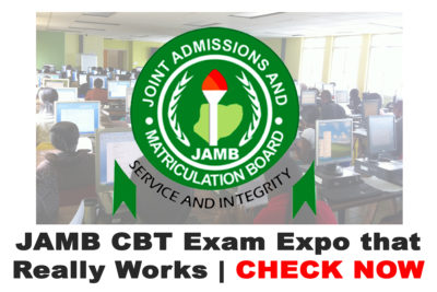 JAMB 2022 CBT Exam Expo that Really Works