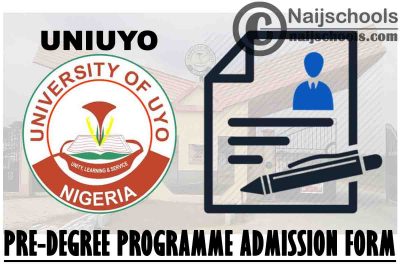 University of Uyo (UNIUYO) Pre-Degree Programme Admission Form for 2021/2022 Academic Session | APPLY NOW