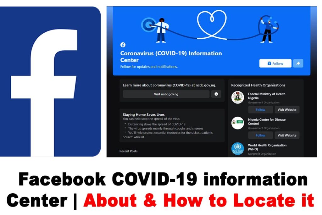 Facebook COVID-19 information Center - What its About & How to Locate it