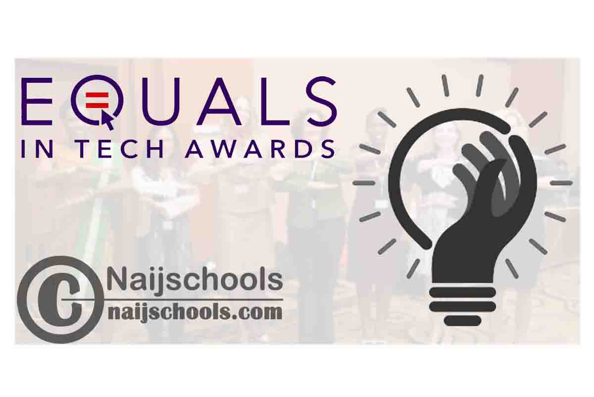 EQUALS in Tech Awards 2020 for Initiatives and Projects Promoting Gender Equality | APPLY NOW