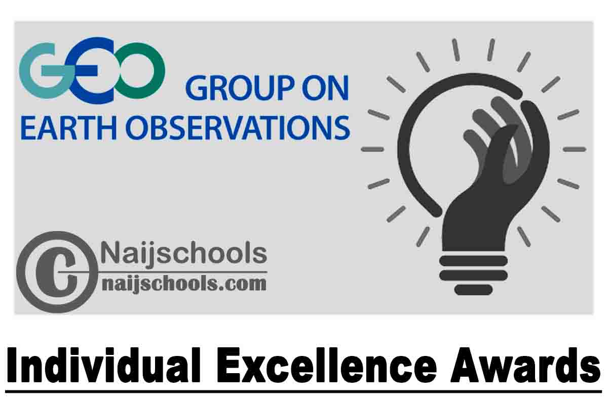 Group on Earth Observations (GEO) Individual Excellence Awards 2020 | APPLY NOW