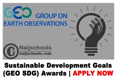 Group on Earth Observations Sustainable Development Goals (GEO SDG) Awards 2023
