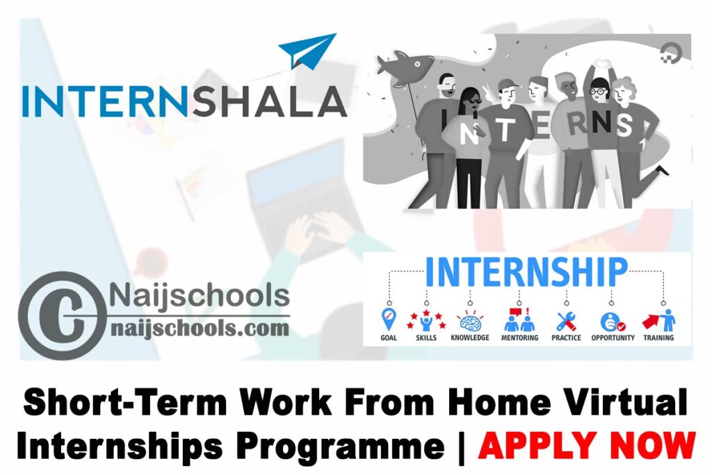 Internshala Short-Term Work From Home Virtual Internships Programme 2020 | APPLY NOW