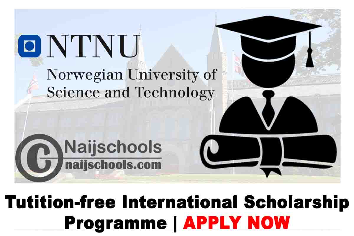 Norweigan University of Science and Technology (NTNU) Tuition-free International Scholarship Programme 2020 | APPLY NOW