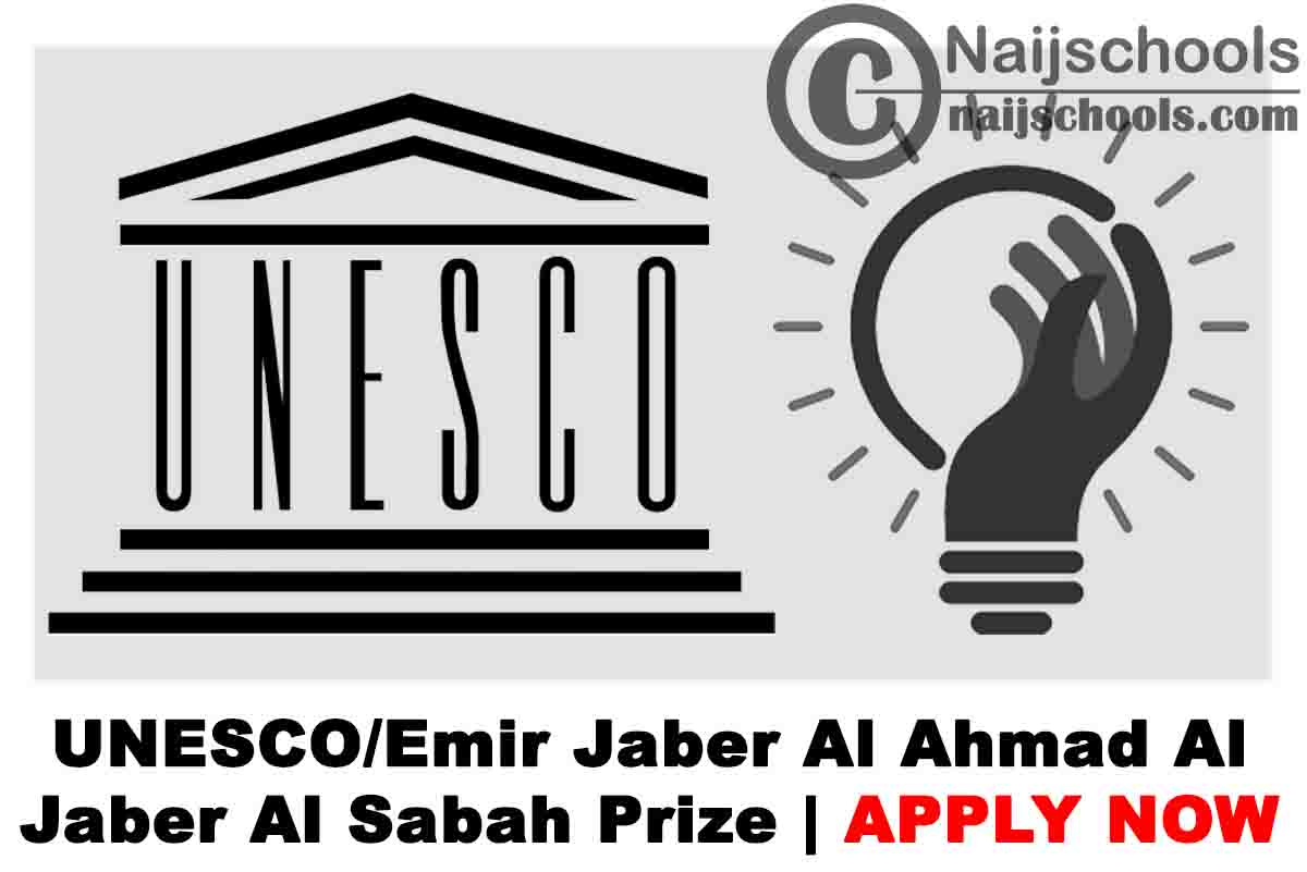 UNESCO/Emir Jaber Al Ahmad Al Jaber Al Sabah Prize 2020/2021 for Digital Empowerment of Persons with Disabilities (Cash Prize of USD $40,000) | APPLY NOW