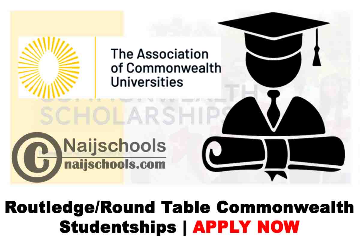 ACU Routledge/Round Table Commonwealth Studentships Program 2023/2024