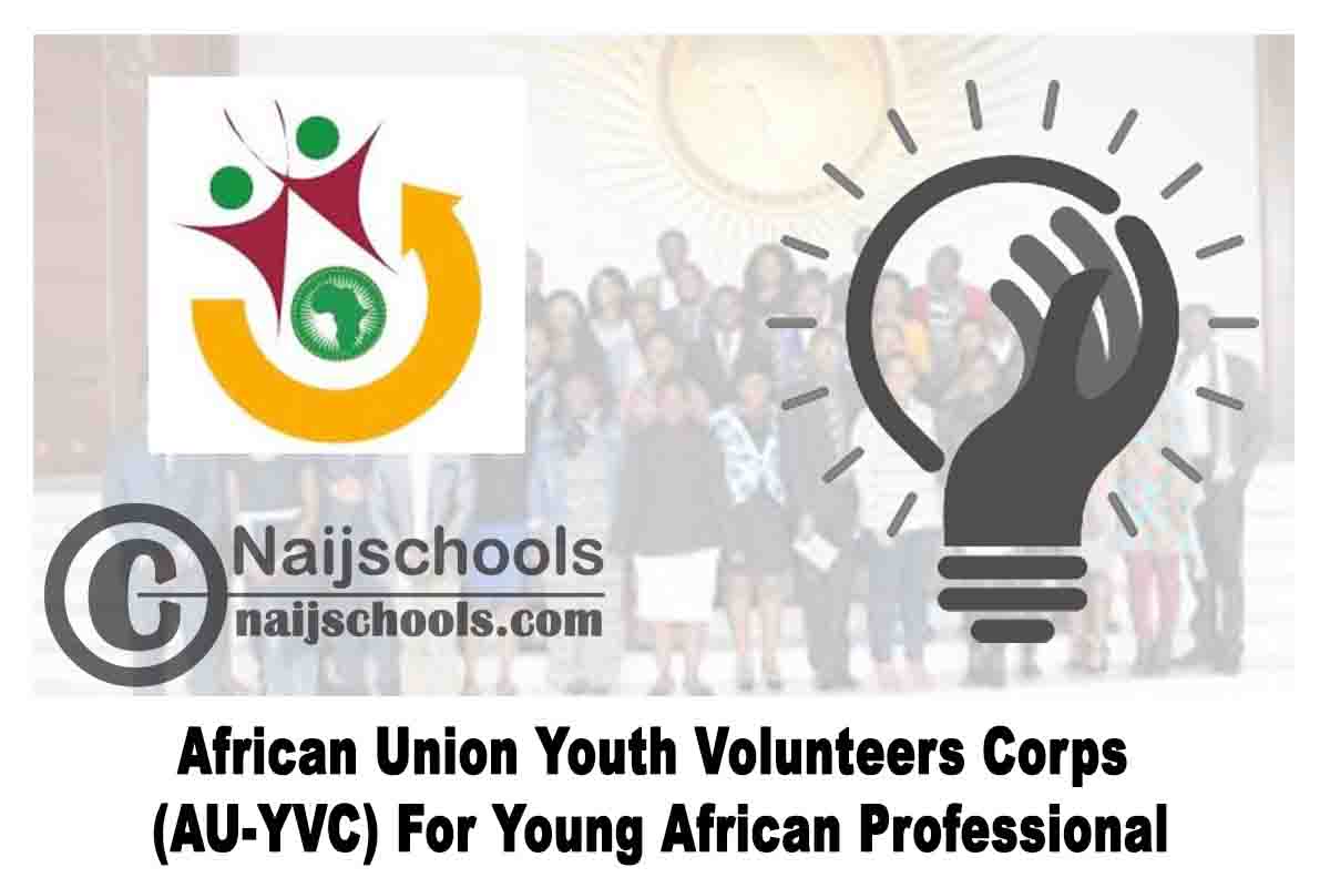 African Union Youth Volunteers Corps (AU-YVC) 2020 for Young African Professional (11th Cohort) | APPLY NOW