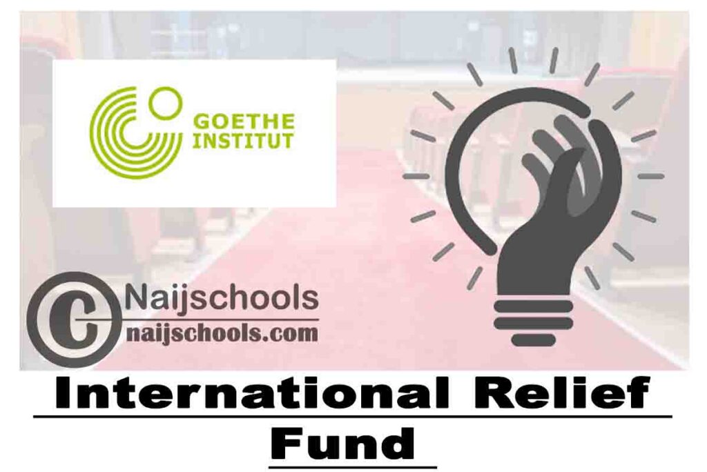 Goethe-Institut International Relief Fund 2020 for Organisations in Culture and Education (up to 25,000 Euros) | APPLY NOW