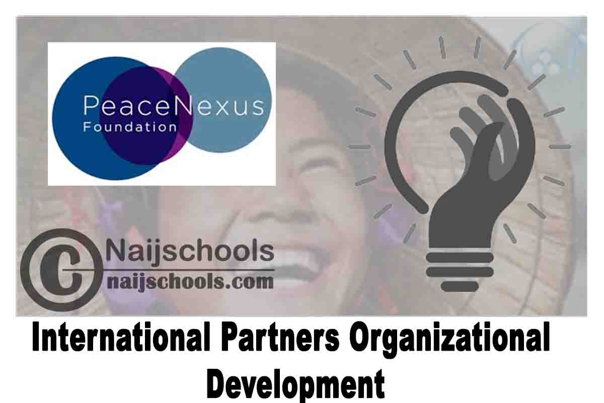 PeaceNexus International Partners Organizational Development 2020 Call for Proposals | APPLY NOW