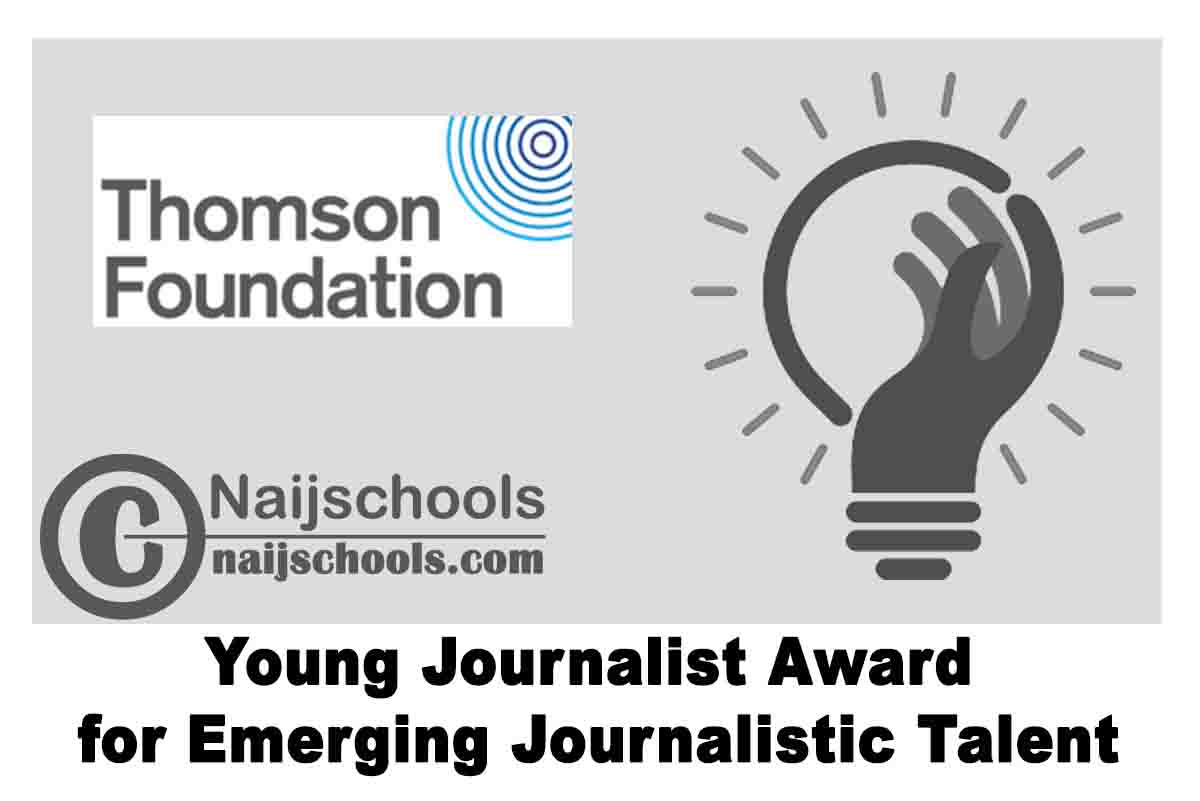 Thomson Foundation Young Journalist Award 2023