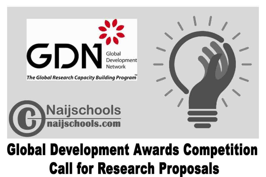 Global Development Awards Competition 2020 Call for Research Proposals | APPLY NOW