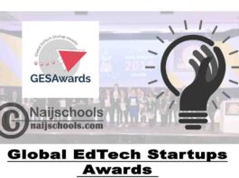Global EdTech Startups Awards 2020 (Business and Development Opportunities) | APPLY NOW