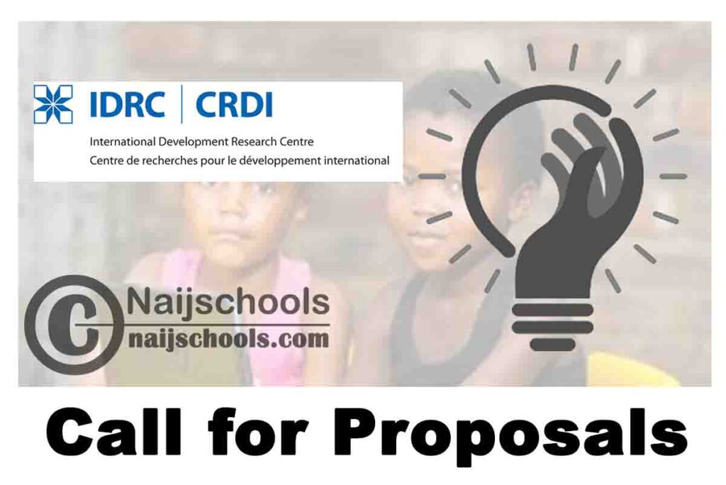 IDRC/GPE Call for Proposals: Generating and Mobilizing Innovative Knowledge for Regional Education Challenges 2020 | APPLY NOW