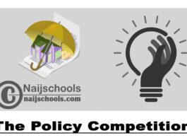 The Policy Competition 2020 for Undergraduate Students in Nigeria (up to N250,000) | APPLY NOW