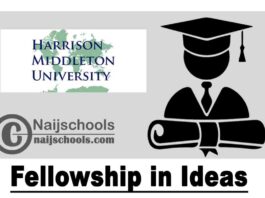Harrison Middleton University Fellowship in Ideas 2021 for Emerging Scholars (Stipend Available) | APPLY NOW