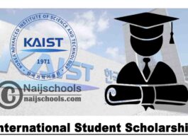 Korean Advanced Institute of Science and Technology (KAIST) International Student Scholarship 2020 (Fully Funded) | APPLY NOW