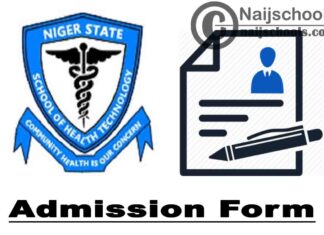 School of Health Technology Minna Admission Form for 2020/2021 Academic Session | APPLY NOW