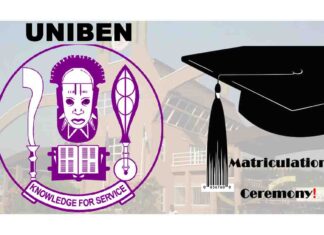 University of Benin (UNIBEN) Holds Virtual Matriculation Ceremony for 2019/2020 Academic Session