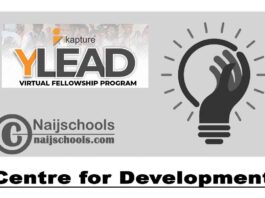 iKapture Centre for Development YLEAD Virtual Fellowship Program 2020 (Scholarship Available) | APPLY NOW
