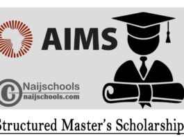 Africa Institute for Mathematical Sciences (AIMS) South Africa Structured Master’s Scholarships 2021 for African Students | APPLY NOW