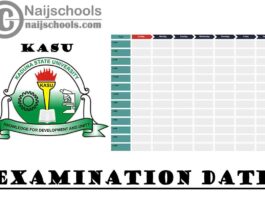 Kaduna State University (KASU) Examination Date for First Semester 2019/2020 Session | CHECK NOW