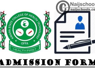 Kwara State College of Health Technology Offa Admission Forms for 2020/2021 Academic Session | APPLY NOW