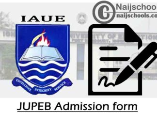 Ignatius Ajuru University of Education (IAUE) JUPEB Admission Form for 2020/2021 Academic Session | APPLY NOW