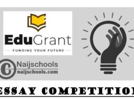 Edugrant Essay Competition 2020 for Senior Secondary School Students | APPLY NOW