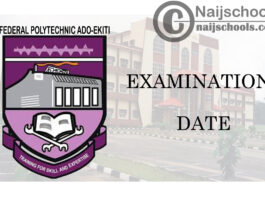 Federal Polytechnic Ado-Ekiti First Semester Examination Date for 2019/2020 Academic Session | CHECK NOW