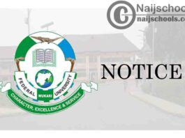 Federal University Wukari (FUWUKARI) Notice to Staff on Image Capture/Registration on IPPI | CHECK NOW