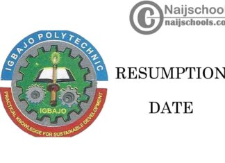 Gombe State Polytechnic Bajoga (GSPB) Resumption Date for Continuation of 2019/2020 Academic Session | CHECK NOW