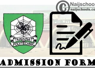 Kaduna Polytechnic (KADPOLY) ODFeL programme Admission Form for 2020/2021 Academic Session | APPLY NOW