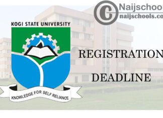 Kogi State University (KSU) Notice on Extension of EDS202 and EDS302 Course Registration Deadline for 2019/2020 Academic Session | CHECK NOW
