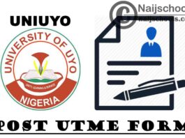 University of Uyo (UNIUYO) Post UTME Screening Form for 2021/2022 Academic Session | APPLY NOW