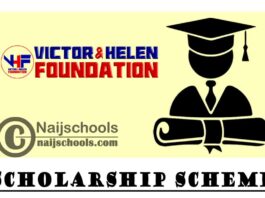 Victor and Helen Foundation Scholarship Scheme for Undergraduates 2020 | APPLY NOW