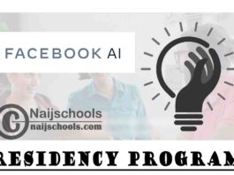 Facebook Artificial Intelligence (AI) Residency Program 2021 (Paid Position) | APPLY NOW