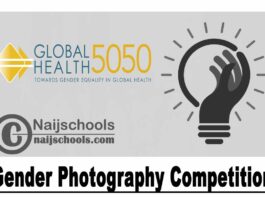 Global Health 5050 This is Gender Photography Competition 2021 | APPLY NOW