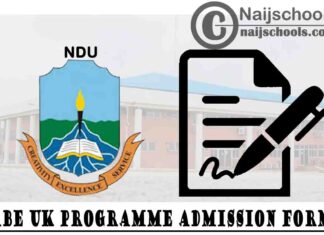 Niger Delta University (NDU) Association of Business Executive (ABE) UK Programme Admission Form for 2020/2021 Academic Session | APPLY NOW