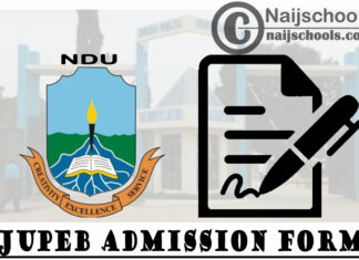 Niger Delta University (NDU) JUPEB Admission Form for 2020/2021 Academic Session | APPLY NOW
