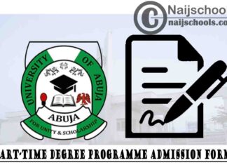 University of Abuja (UNIABUJA) Part-Time Degree Programmes by Distance Learning Admission Form for 2020/2021 Academic Session | APPLY NOW