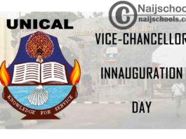 University of Calabar (UNICAL) 11th Vice-Chancellor Inauguration Date | CHECK NOW