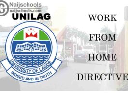 University of Lagos (UNILAG) Approves Work-From-Home Directive for Staff on CONTISS 12 and Below | CHECK NOW