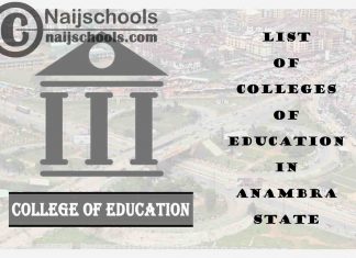 Full List of Accredited Federal & State Colleges of Education in Anambra State Nigeria