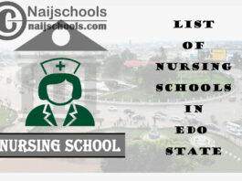 Complete List of Accredited Nursing Schools in Edo State Nigeria