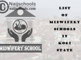 Full List of Accredited Midwifery Schools in Kogi State Nigeria