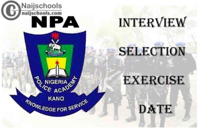 Nigeria Police Academy (POLAC) 2020/2021 8th Regular Course Interview Selection Screening Exercise Date | CHECK NOW