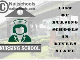 Complete List of Accredited Nursing Schools in Rivers State Nigeria