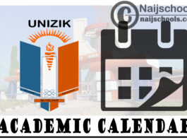 Nnamdi Azikiwe University (UNIZIK) Academic Calendar for 2019/2020 & 2020/2021 Academic Sessions | CHECK NOW